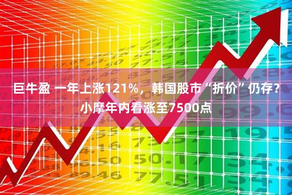 巨牛盈 一年上涨121%，韩国股市“折价”仍存？小摩年内看涨至7500点