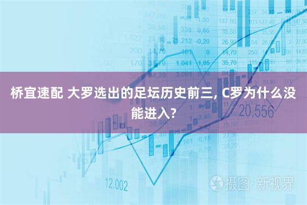 桥宜速配 大罗选出的足坛历史前三, C罗为什么没能进入?